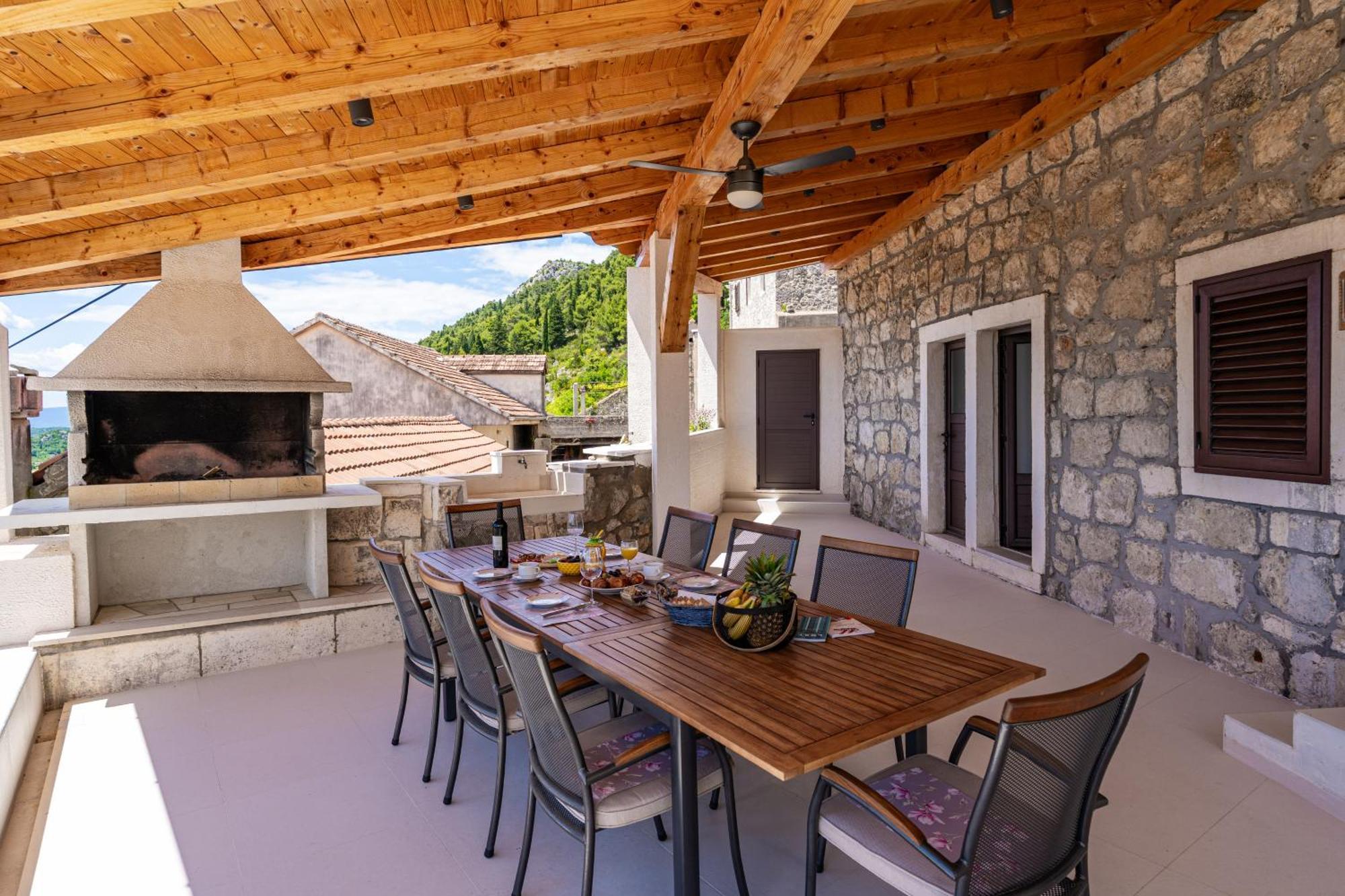 Private Pool Villa - Meditteranean Peace Slano Exteriér fotografie