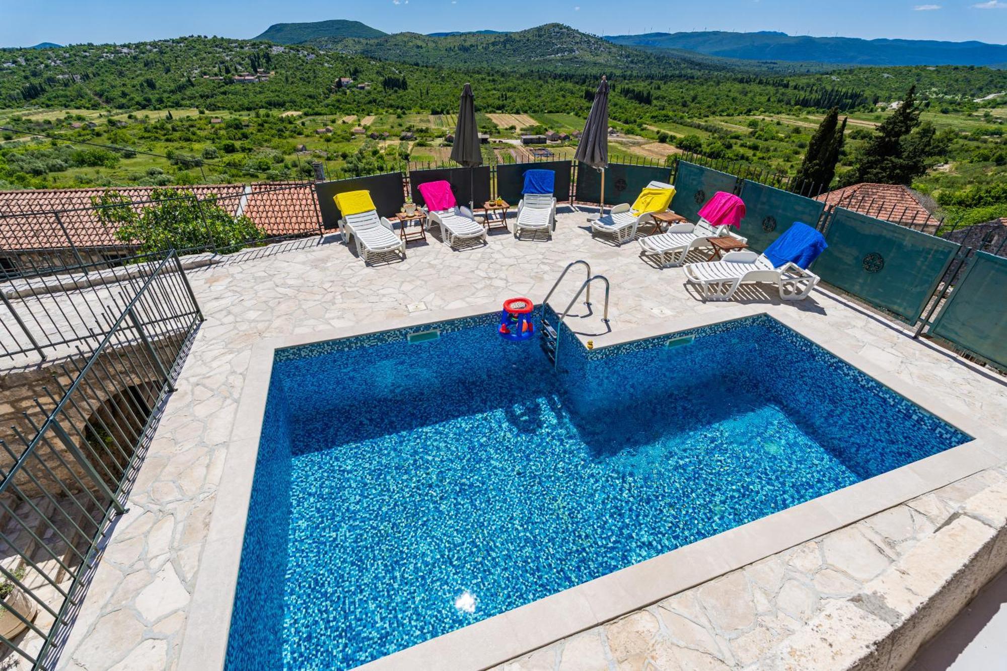 Private Pool Villa - Meditteranean Peace Slano Exteriér fotografie