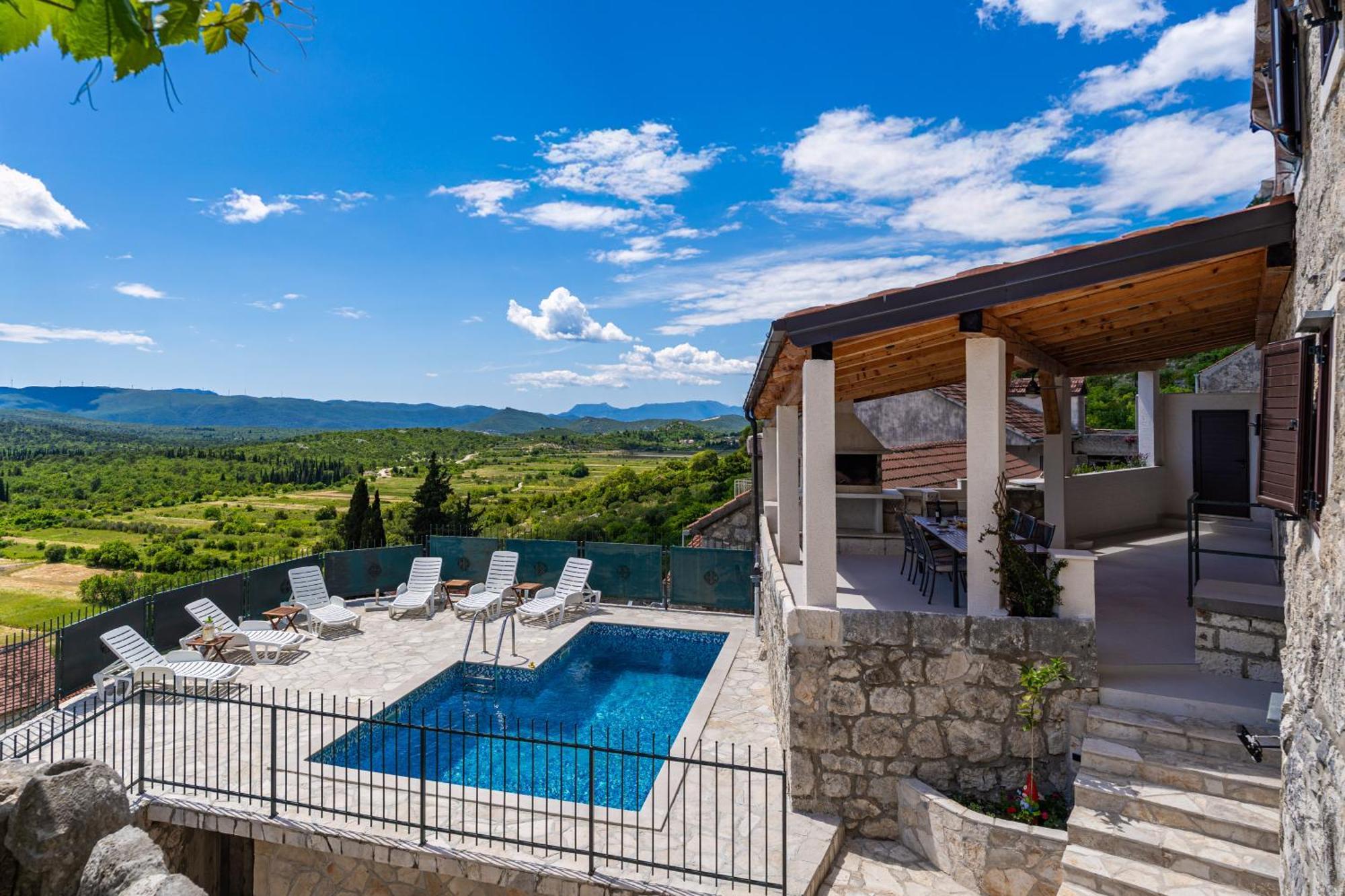 Private Pool Villa - Meditteranean Peace Slano Exteriér fotografie